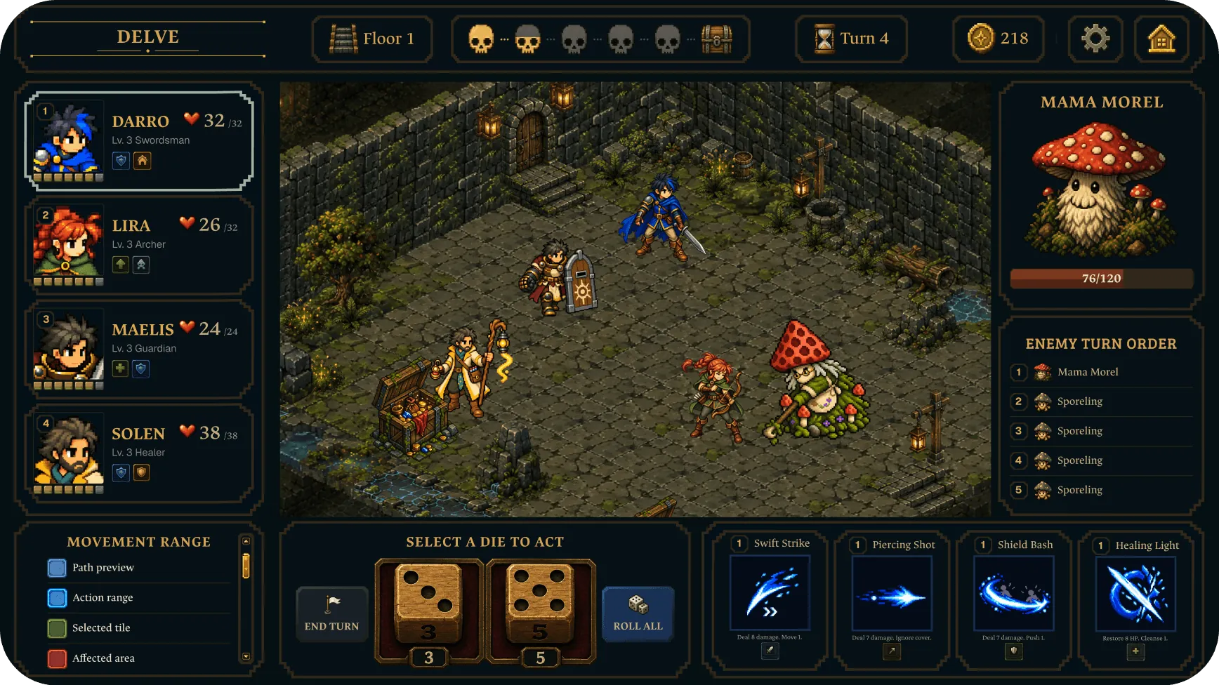 Delve game preview